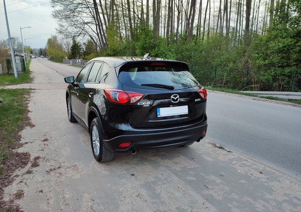 Mazda CX-5 cena 62500 przebieg: 52000, rok produkcji 2015 z Białystok małe 137